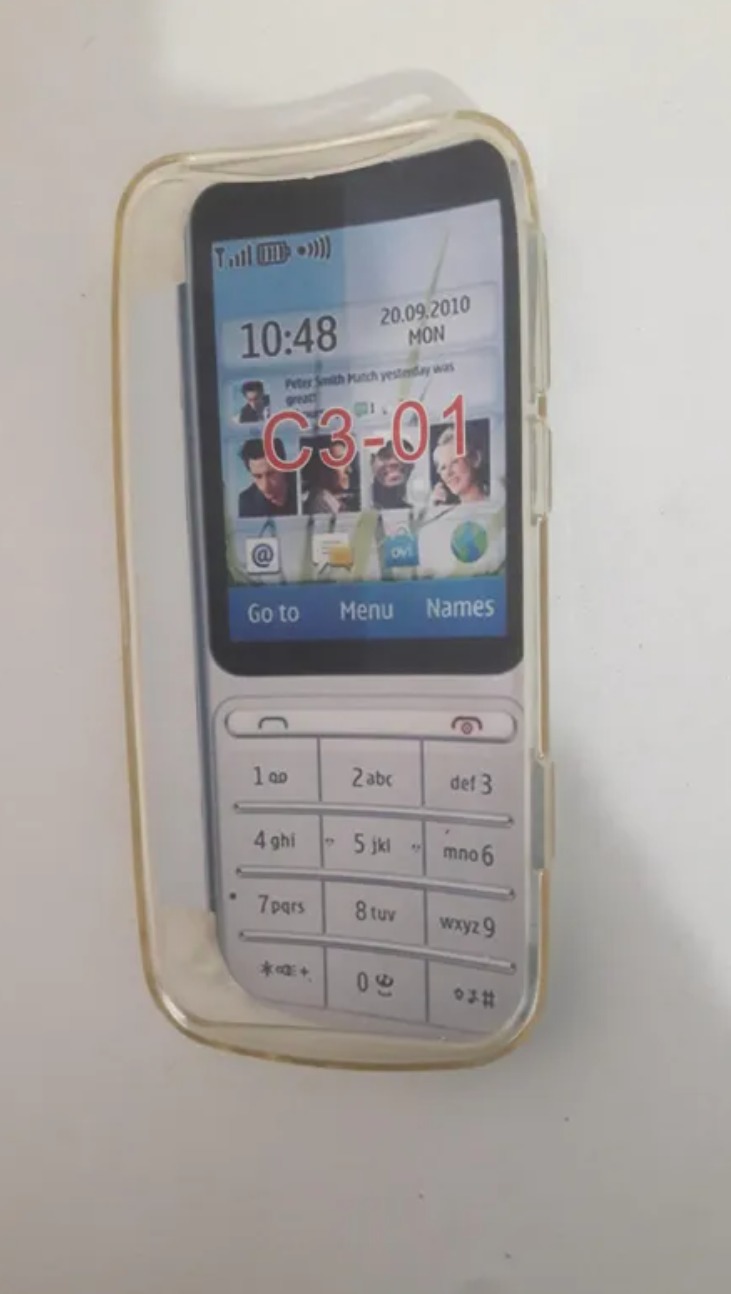 کاور شیک ژله ای nokia c3-01