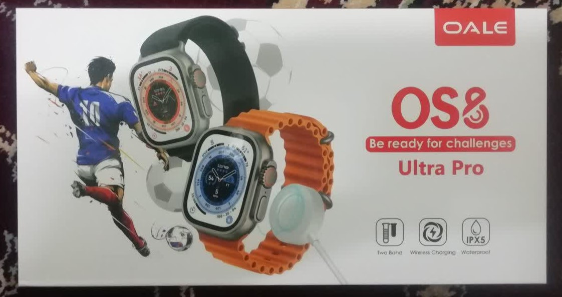 ساعت هوشمند oale os8 ultra pro