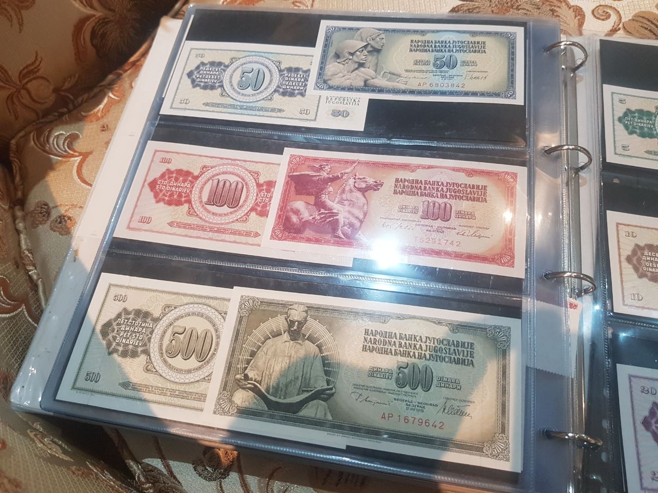 ست اسکناس یوگسلاوی