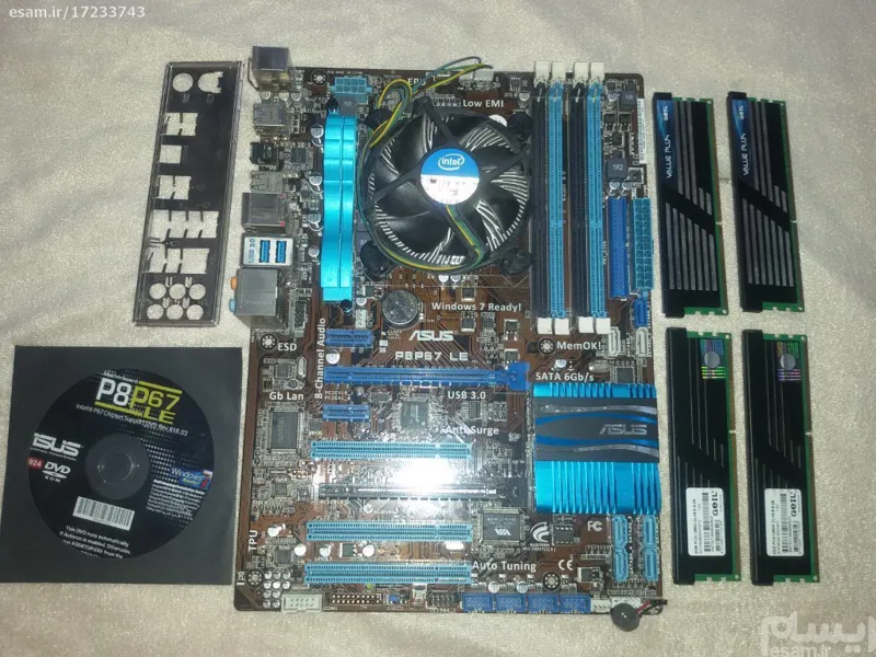 باندل ASUS P8P67 LE