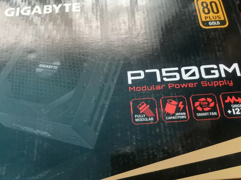 پاور گیگابایت 750 وات تمام ماژولار