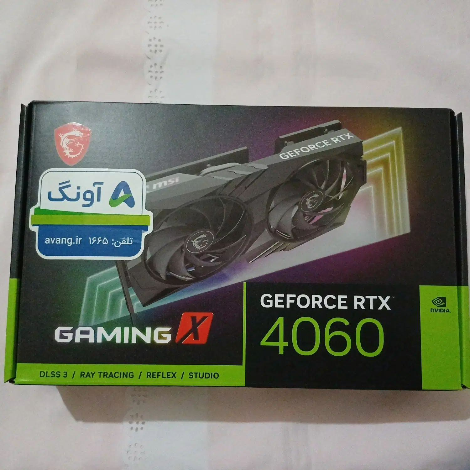 ام اس آی MSI 4060GAMING X 8G آکبند گارانتی آونگ