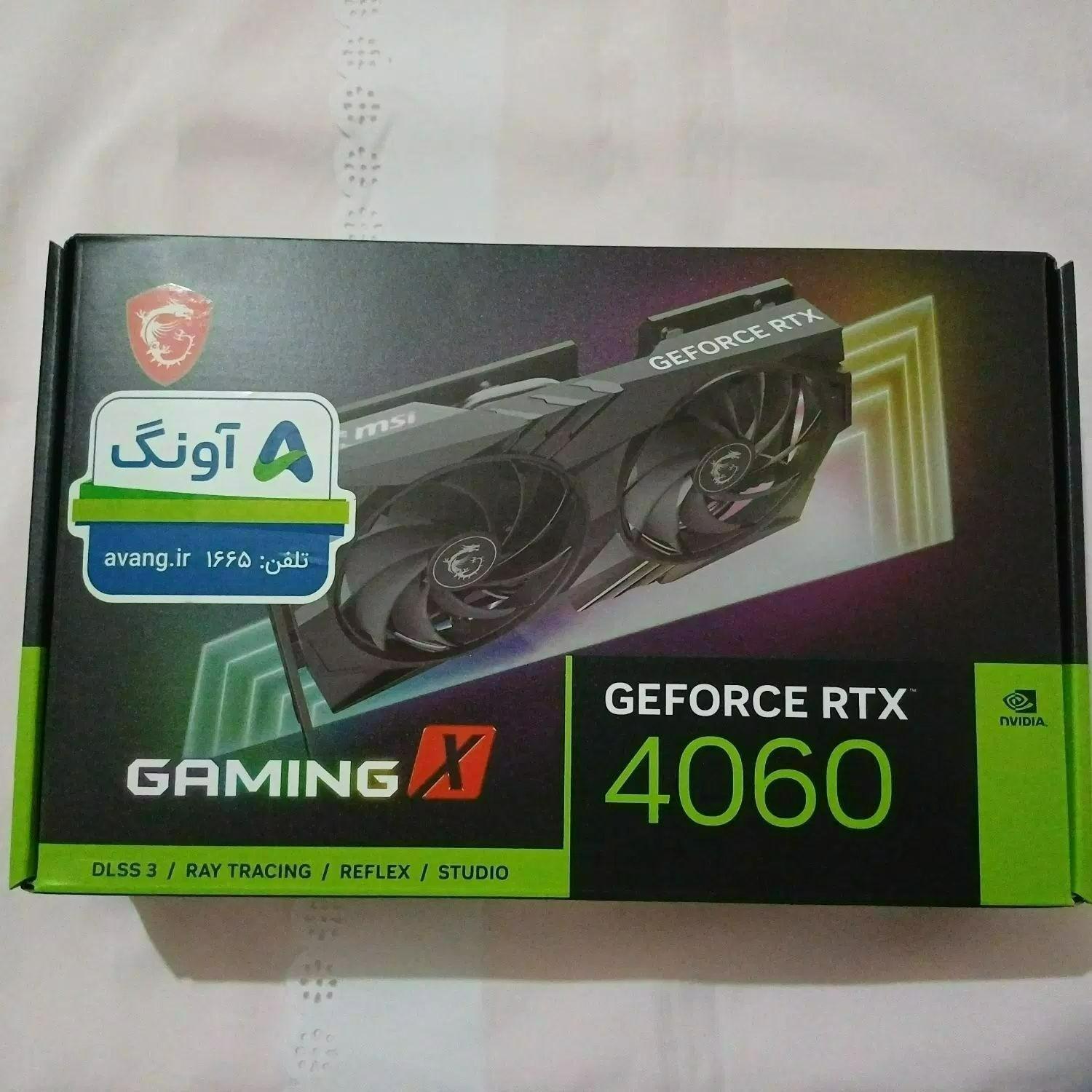 ام اس آی MSI 4060GAMING X 8G پلمپ گارانتی 2 سال