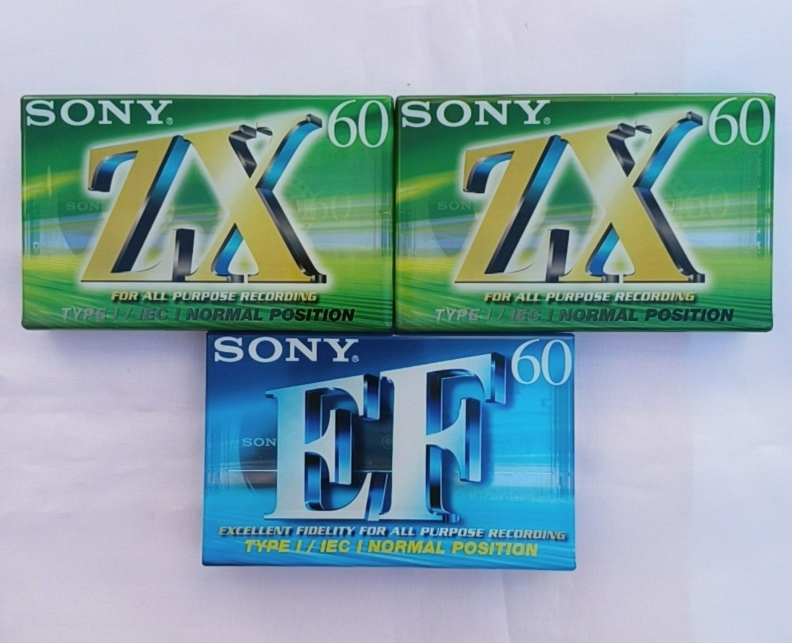 3 عدد نوار خام سونی