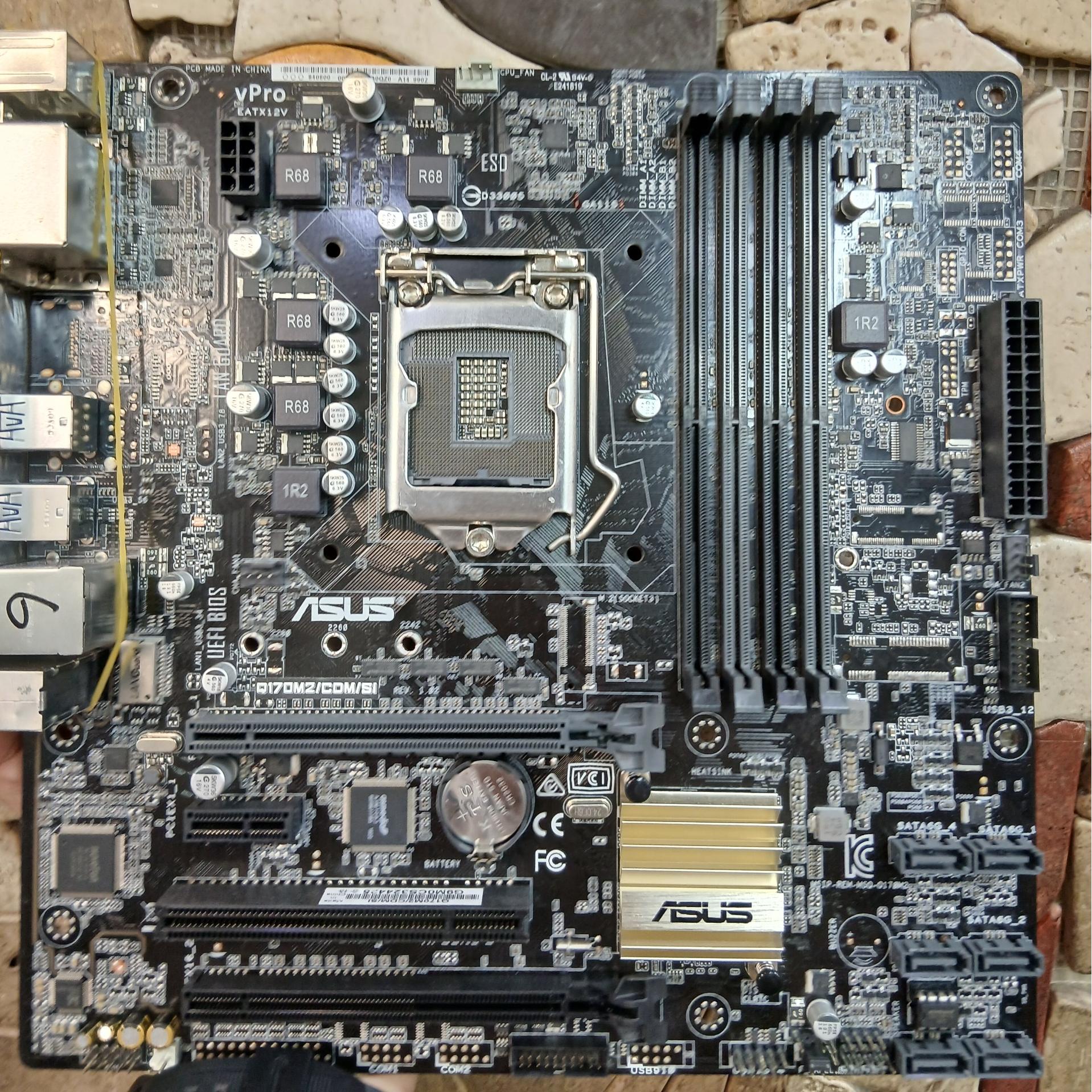 مادربرد asus Q170m.2