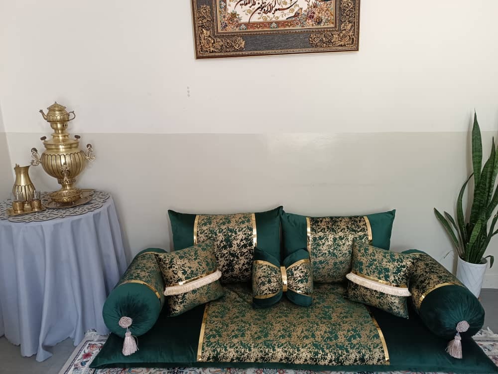 ست شاهانه شاه نشین لوکس مخمل