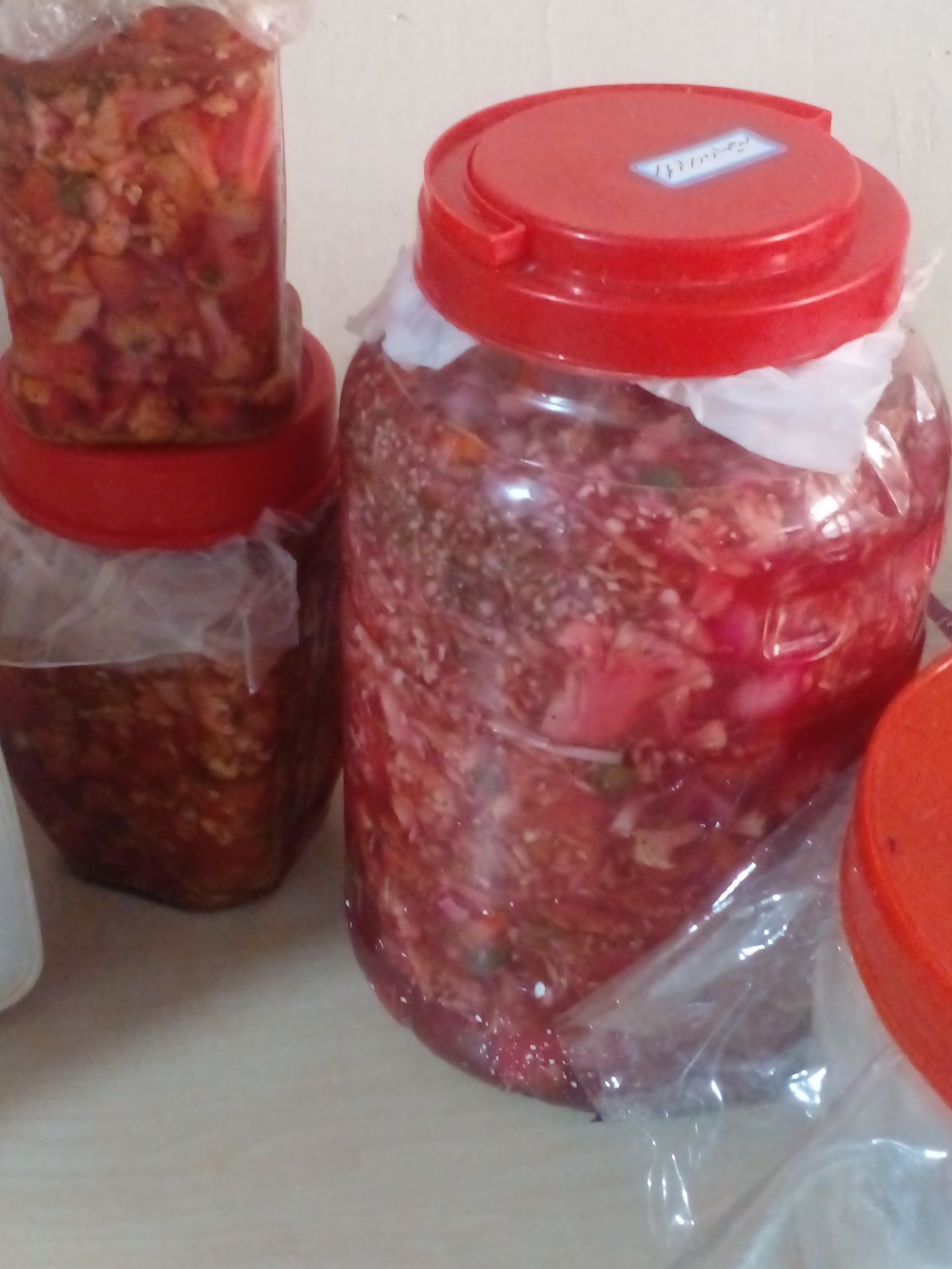 ترشی و شور خانگی