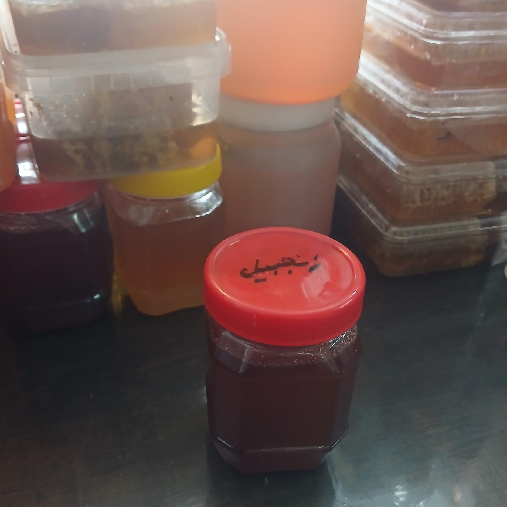 عسل طبیعی زنجبیل 500 گرم