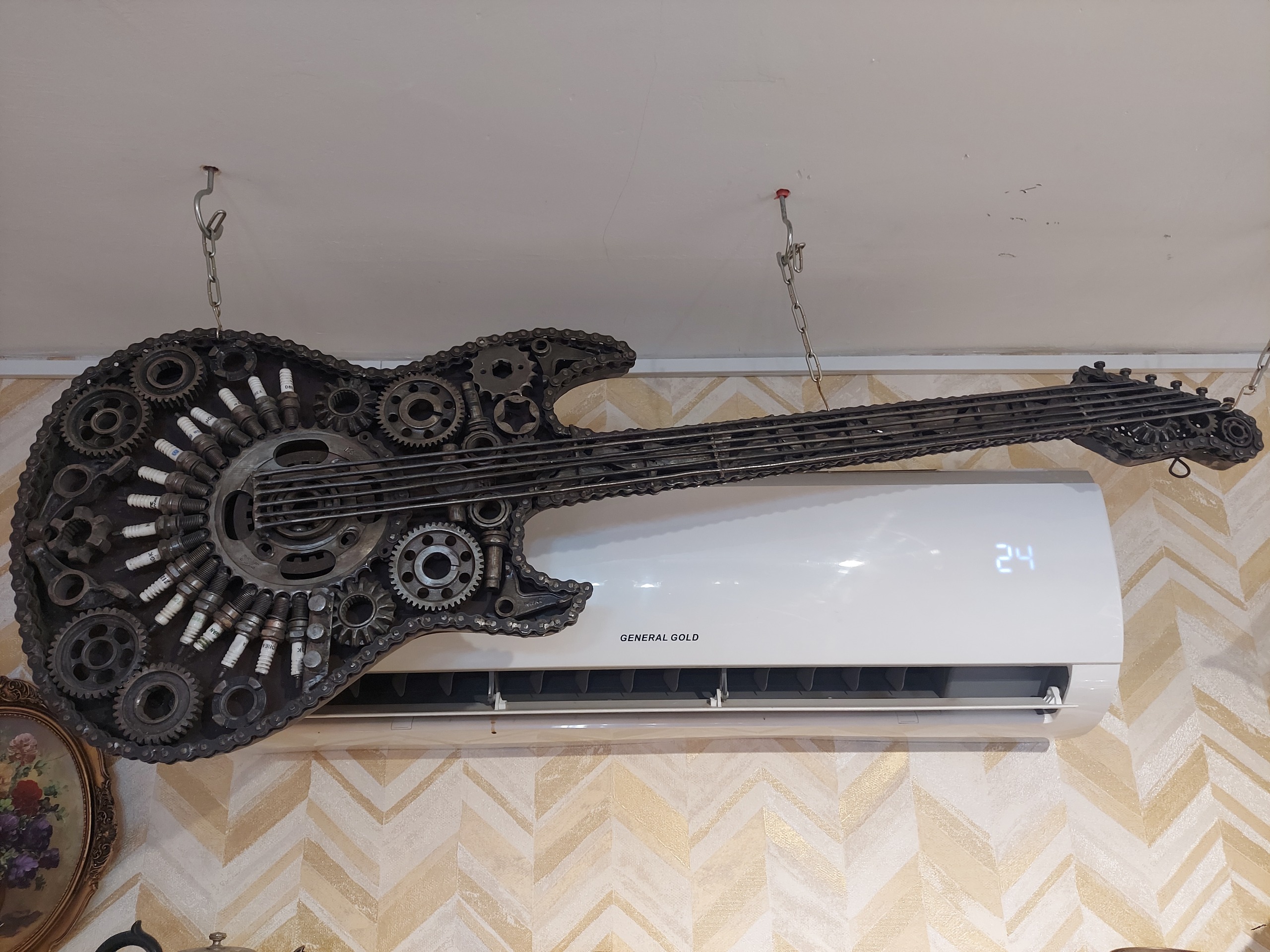 ماکت گیتار برقی ابعاد واقعی سیک هندی کرافت