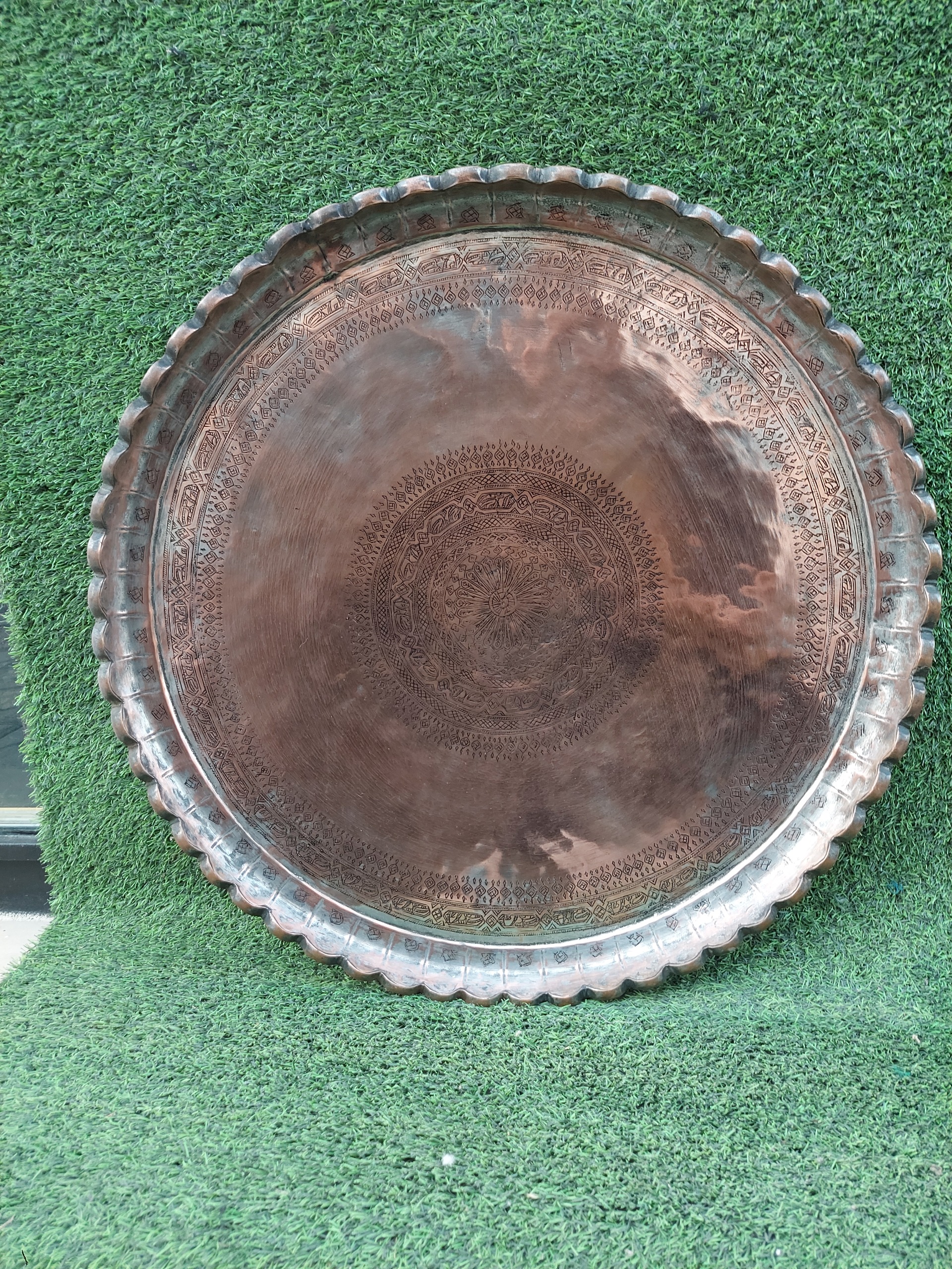 مجمع قاجاری تمام قملزنی کاملا سالم 67 سانتی