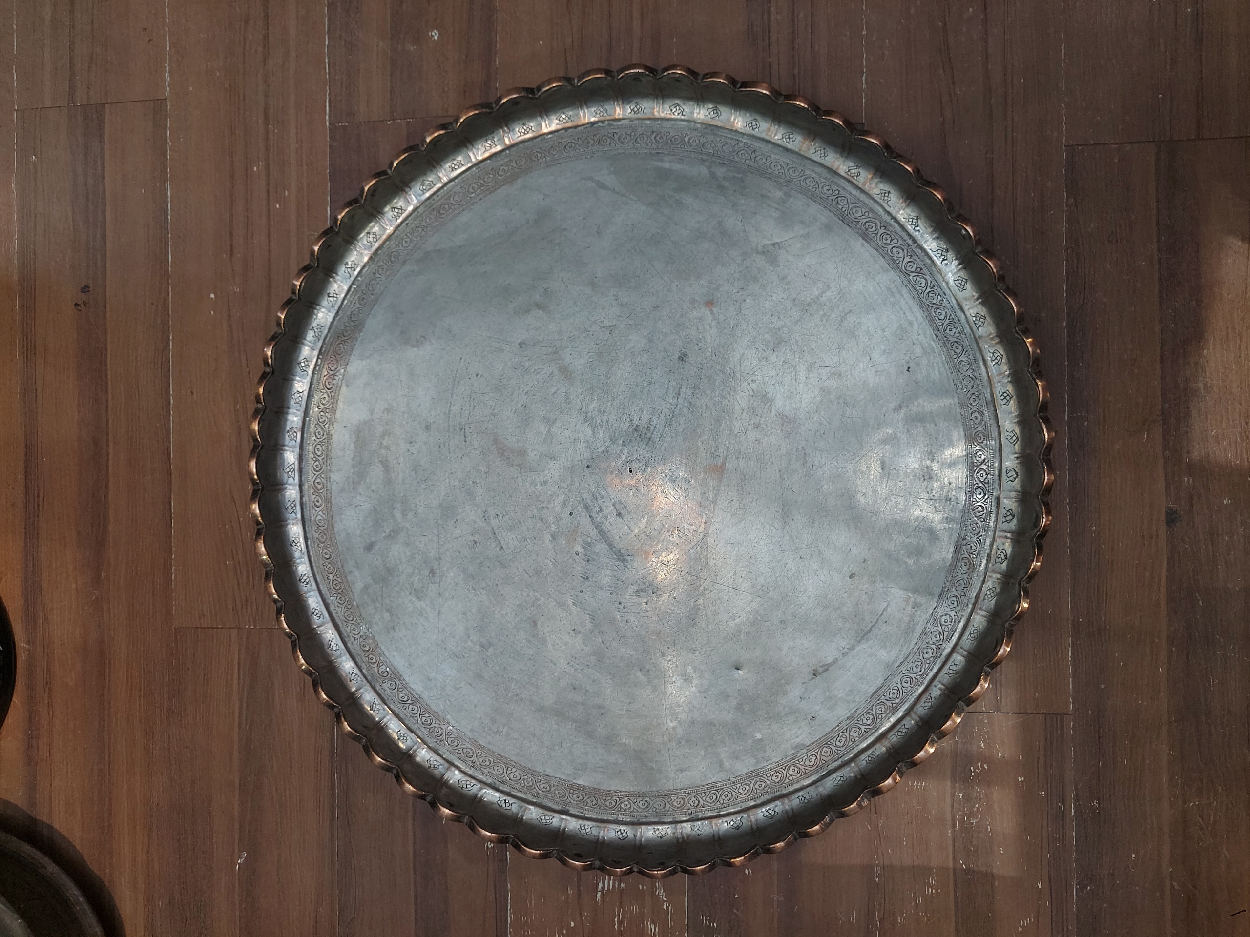 مجمع عروس کهنه قاجاری سنگین وزن قلمزنی