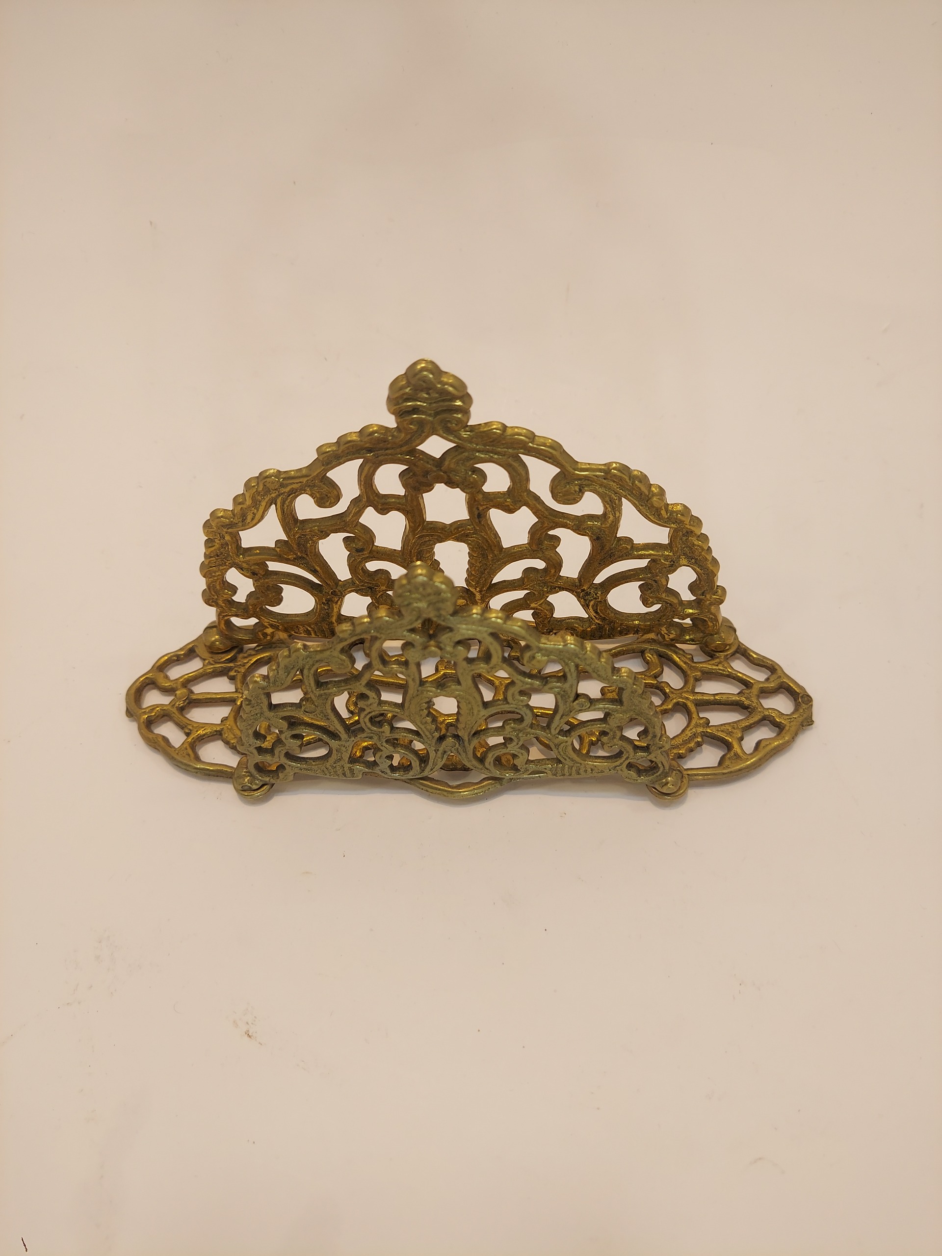 جادستمالی برنز اروپایی قدیمی کاملا سالم