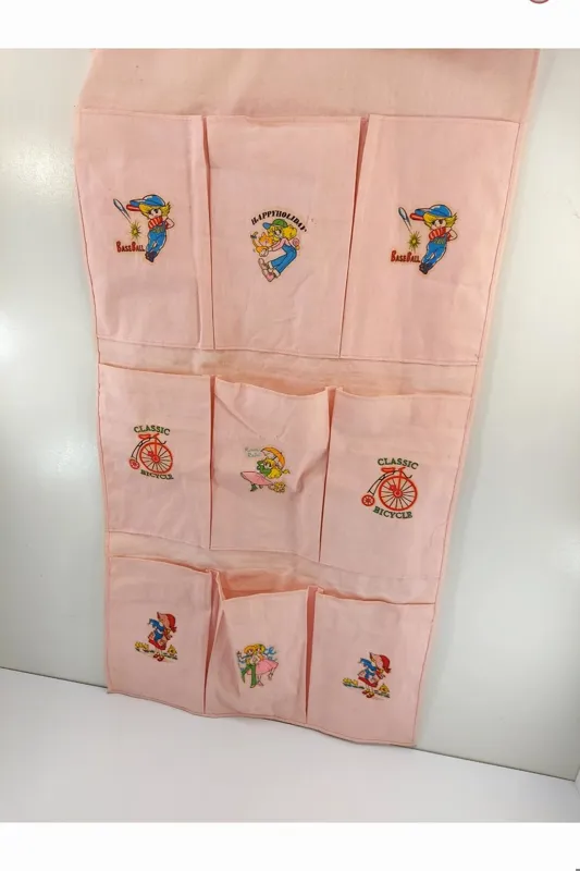 آویز پشت دری اروپایی قدیمی نو جنس کتان