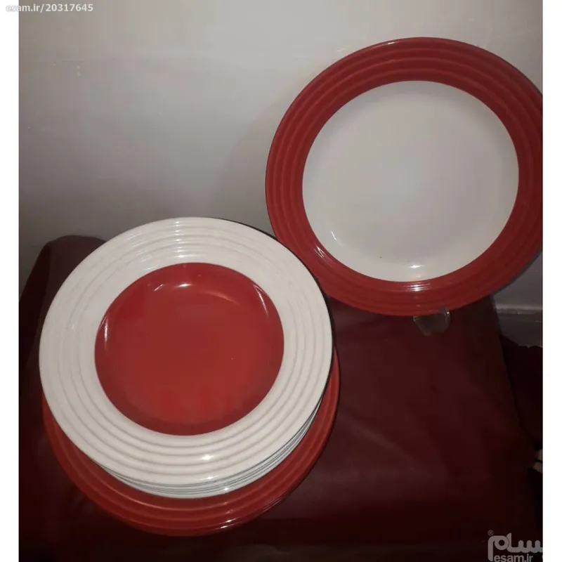 ست یا سرویس بشقاب پلو و خورشت خوری آمریکایی