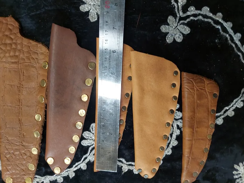 غلاف چاقو چرمی با چرم طبیعی اصل