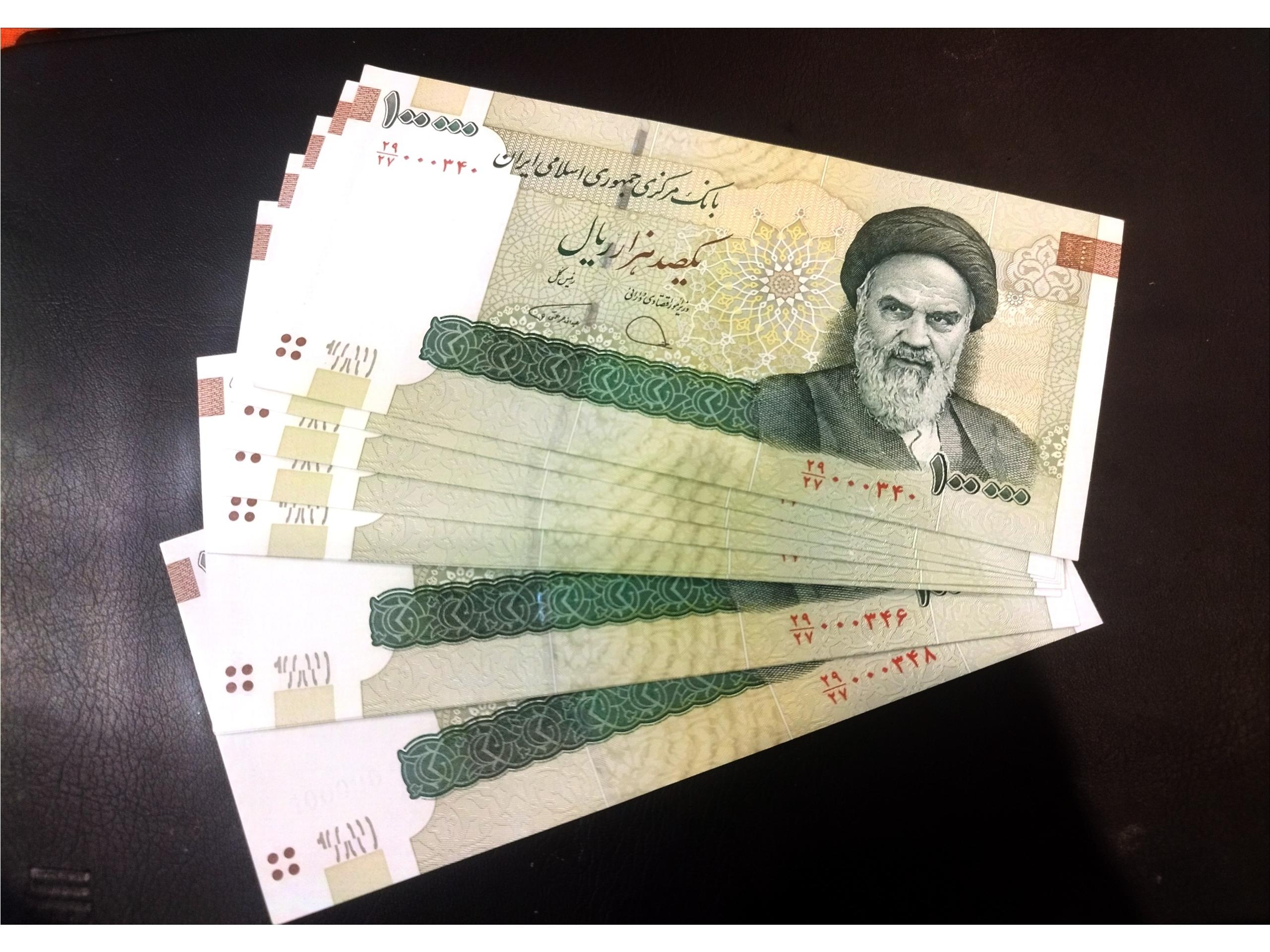 سری سه صفر ده تومان سایز بزرگ خاندوزی همتی