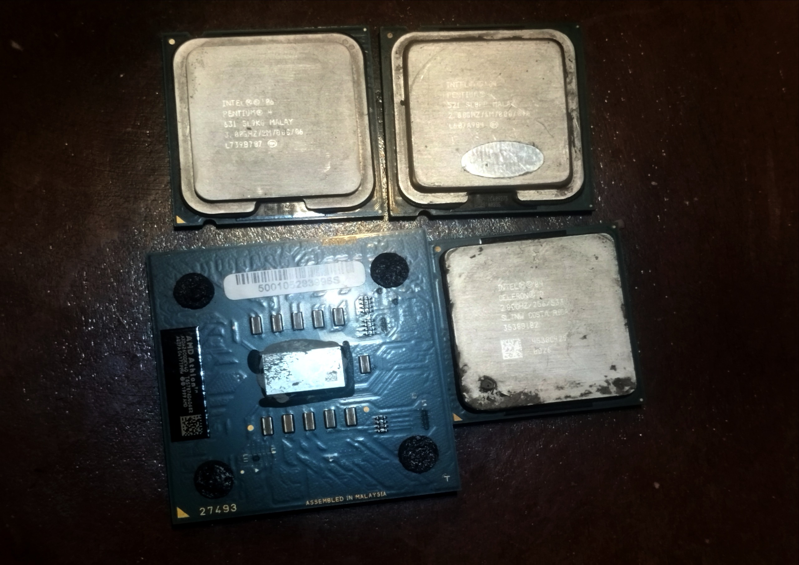 چهار عدد سی پی یو عالی جهت استخراج و استفاده