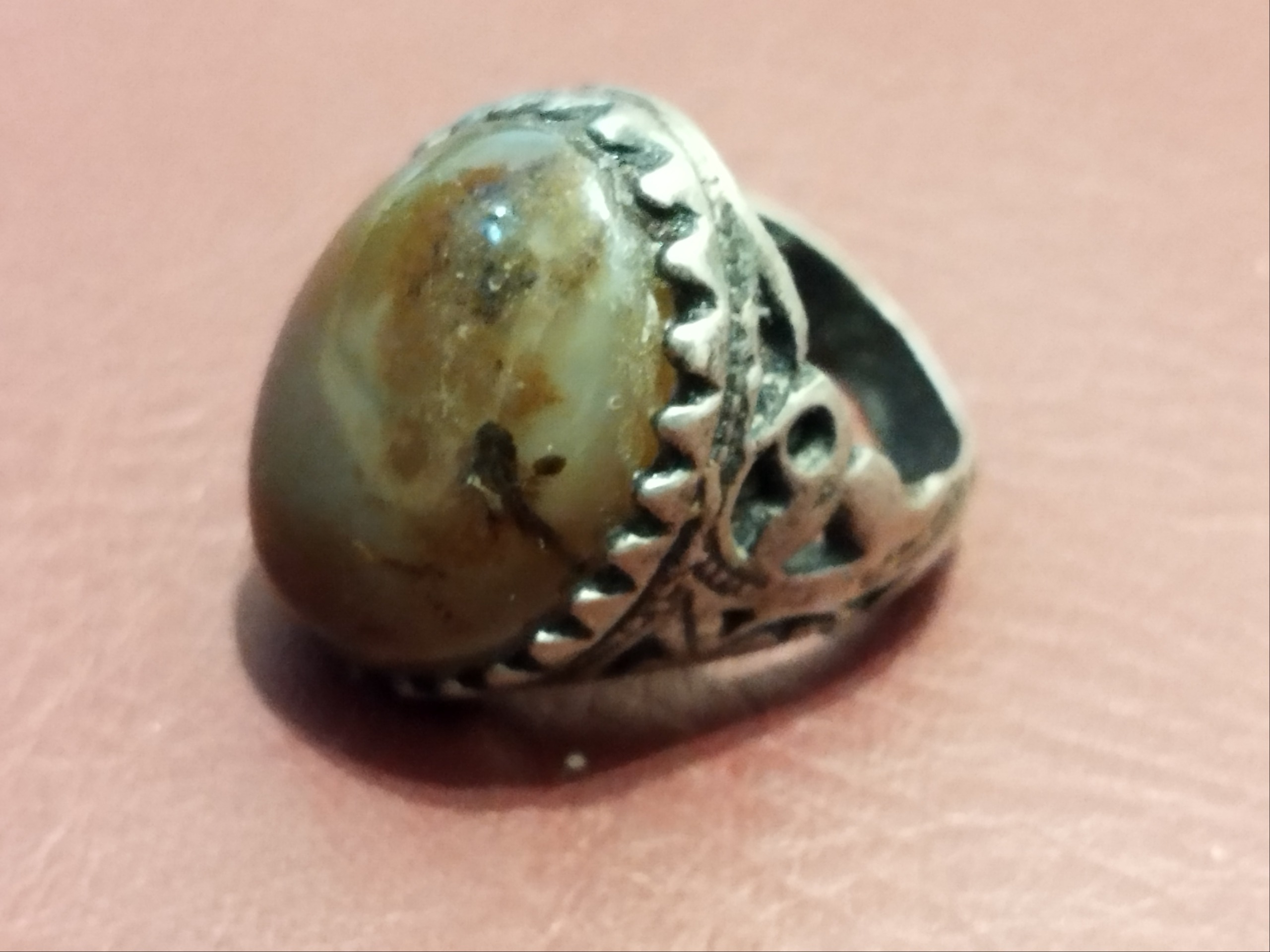 انگشتر نقره غول پیکر 15 گرمی