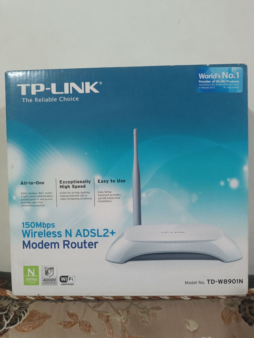 مودم تی پی لینک ADSL2 MODEL TD -W8901N