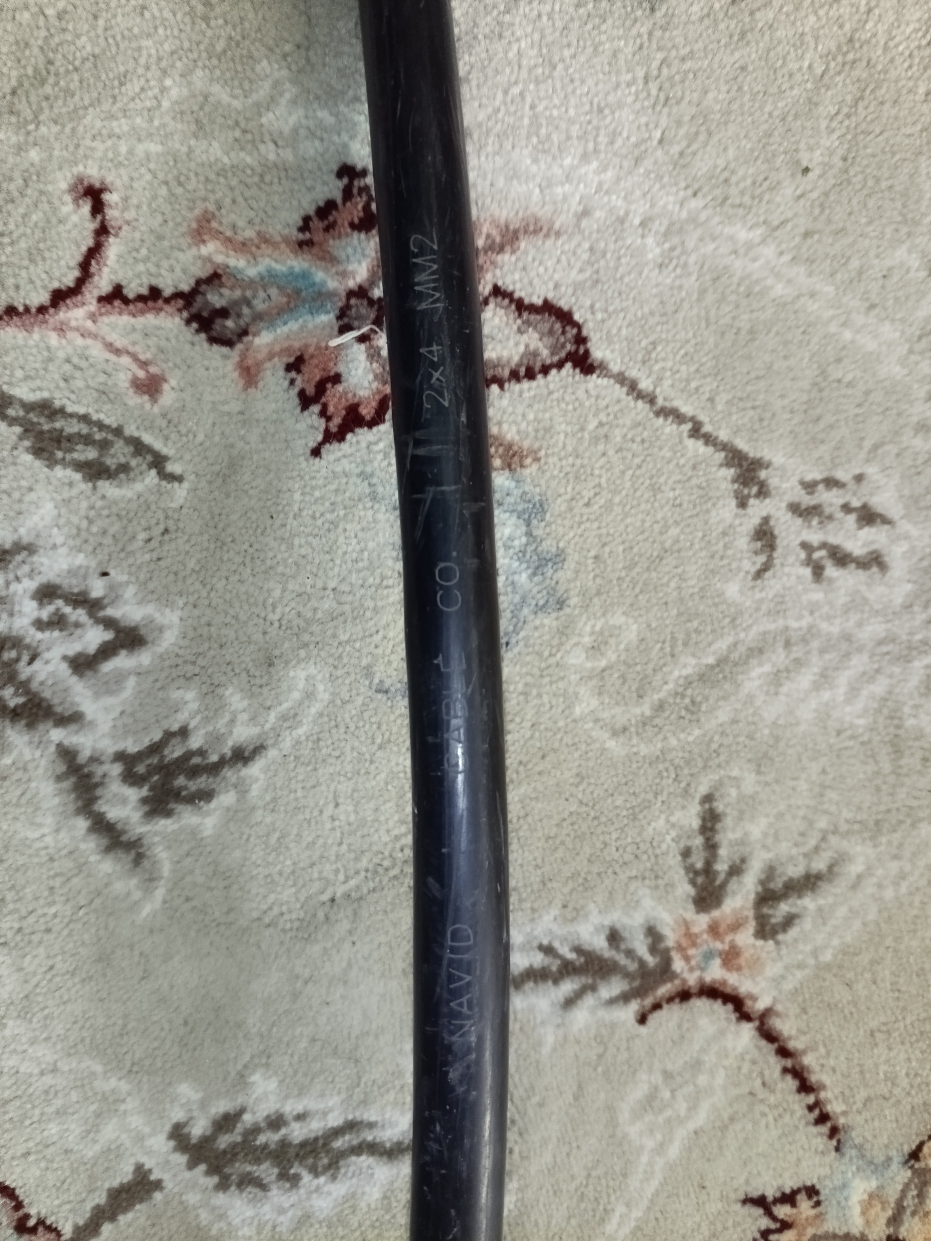 کابل برق نوید 2×4 mm