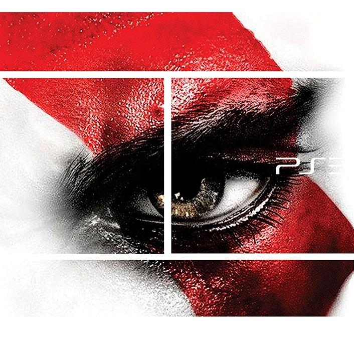 برچسب(اسکین)-ps3-مدل سوپر اسلیم-طرح god of war