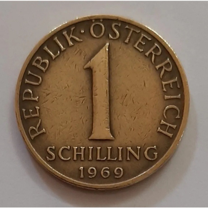 سکه 1 شیلینگ اتریش 1969 کمیاب (کد013)