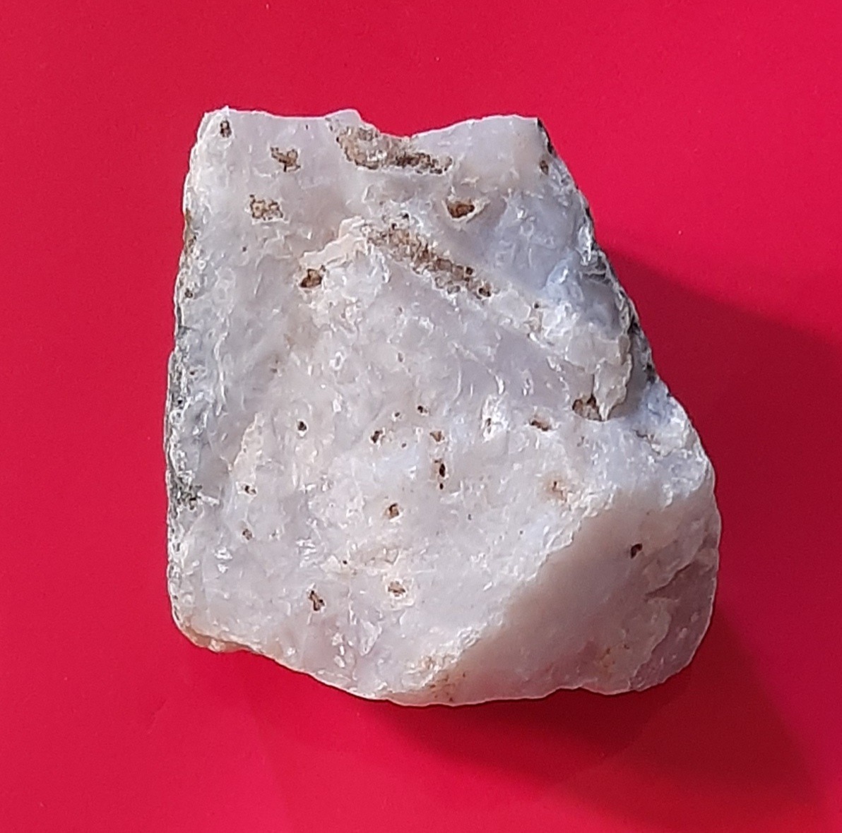 سنگ راف عقیق سفید سلیمانی _ کد116