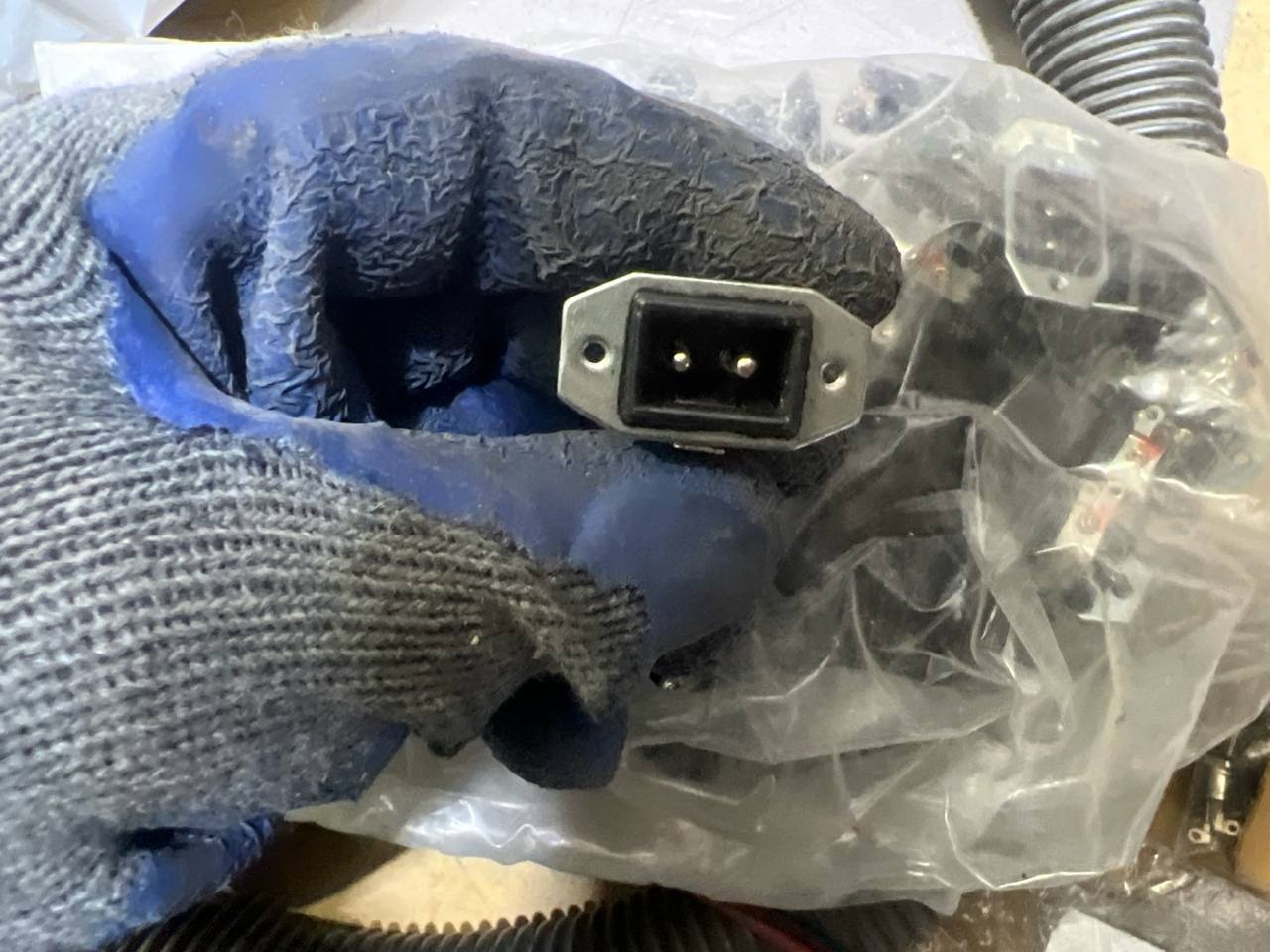 فیش برق ظبط قدیمی سوکت برق ژاپنی 10 عددی