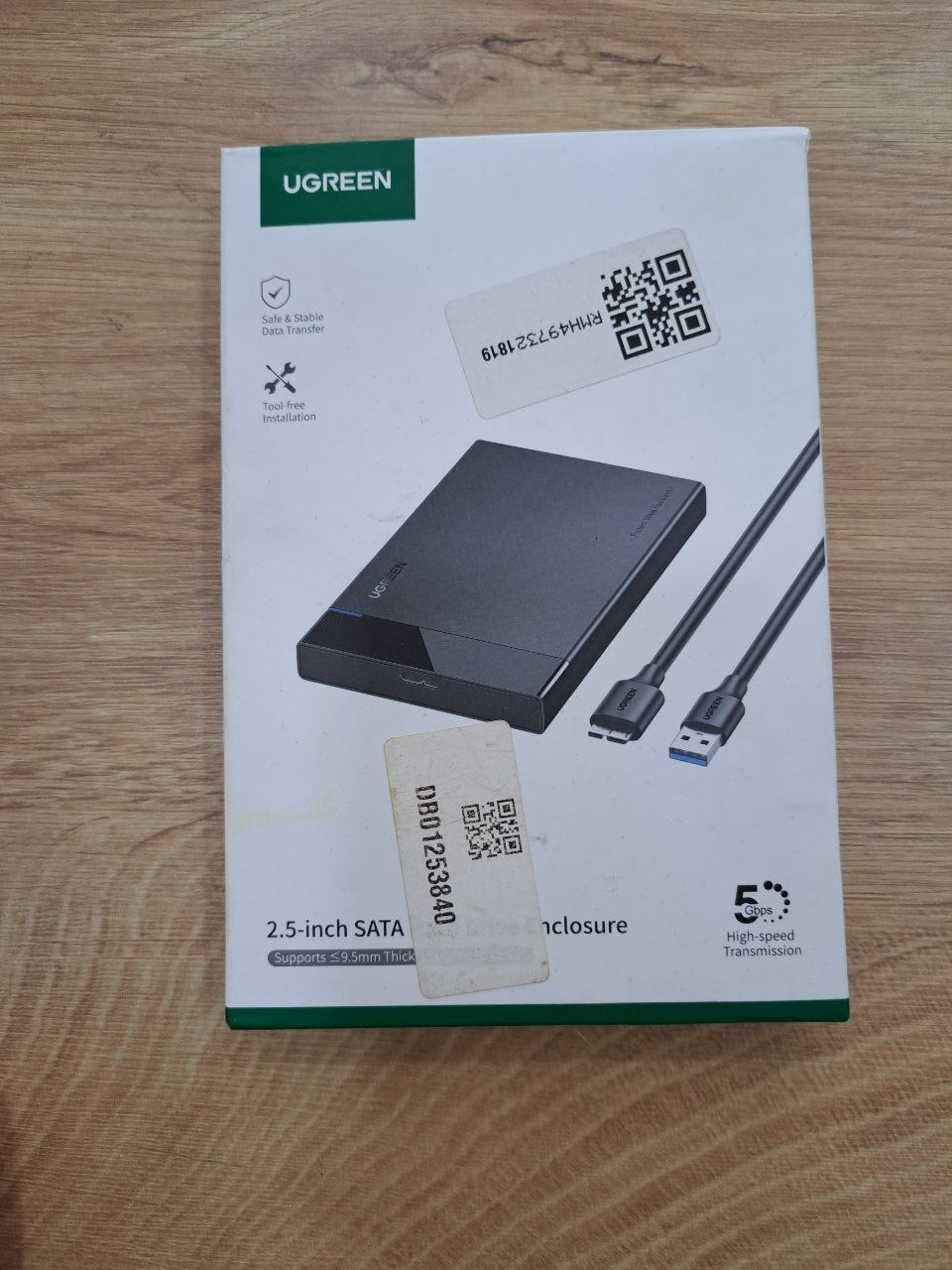 باکس هارد Ugreen مدل US221
