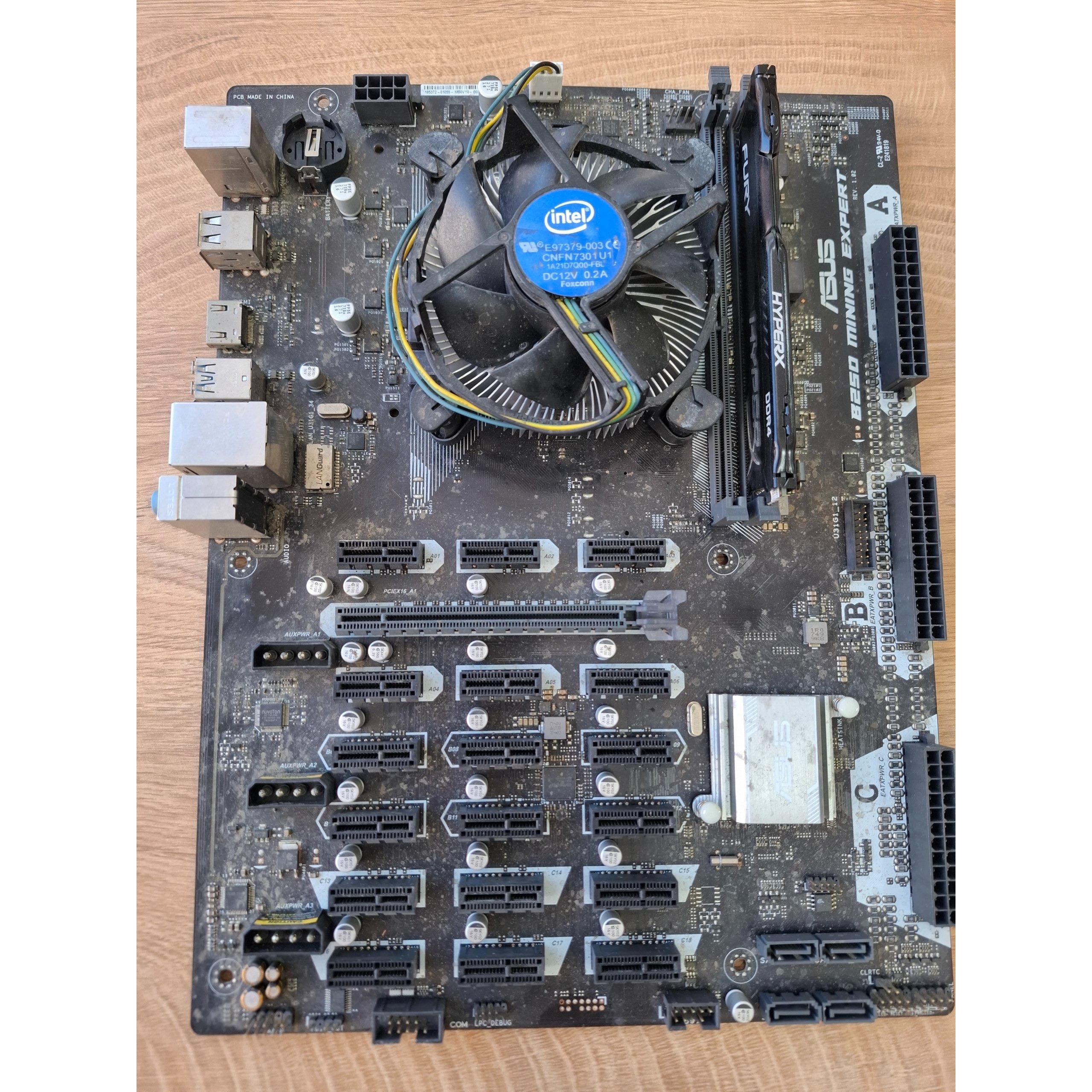 مادربرد asus b250 expert mining
