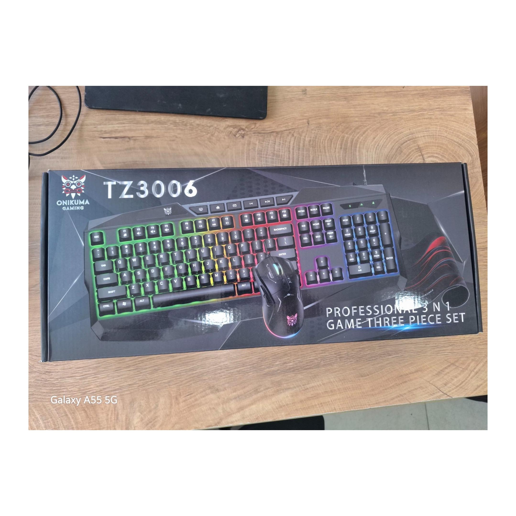 ست گیمینگ تنها ماوس و کیبورد اونیکوما مدل TZ3006