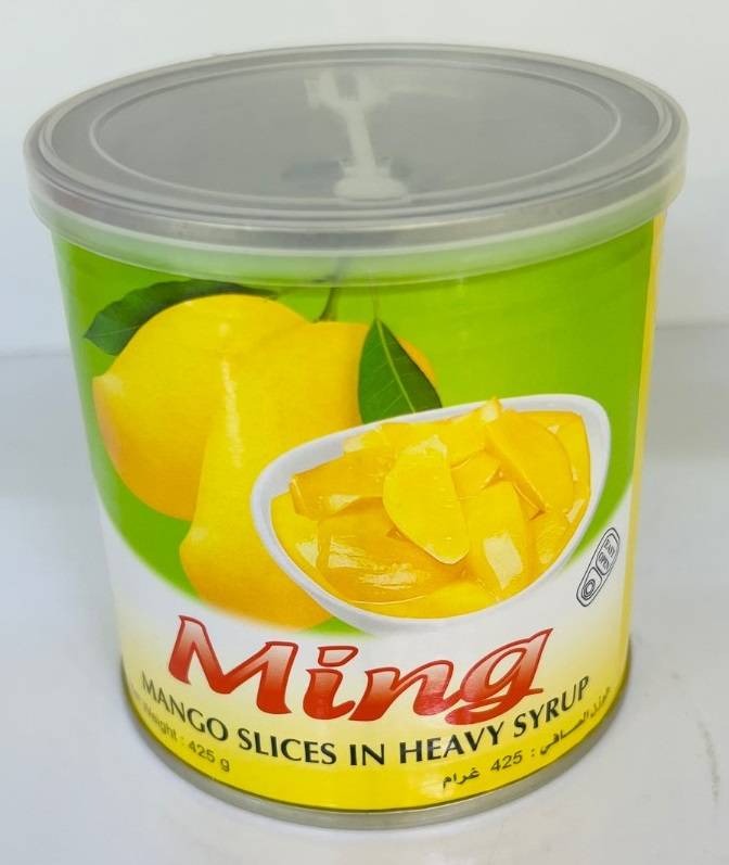 کمپوت انبه مینگ 425گرم (ming تایلندی) قیمت 2 عدد