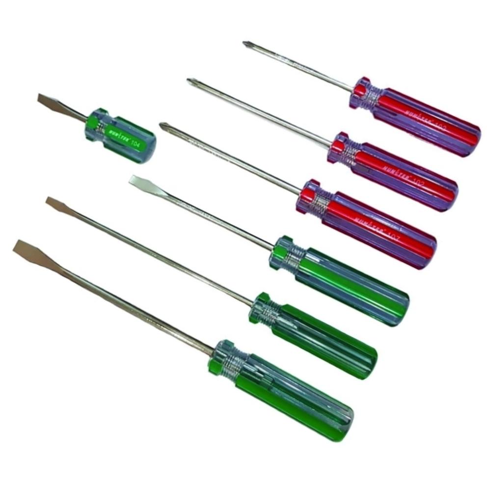 ست پیچ گوشتی 7 عددی بزرگ (از آلیاژ کروم وانادیوم)