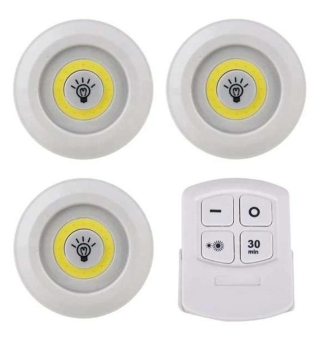 ست چراغ زیر کابینت کنترل دار ( بدون سیمکشی)