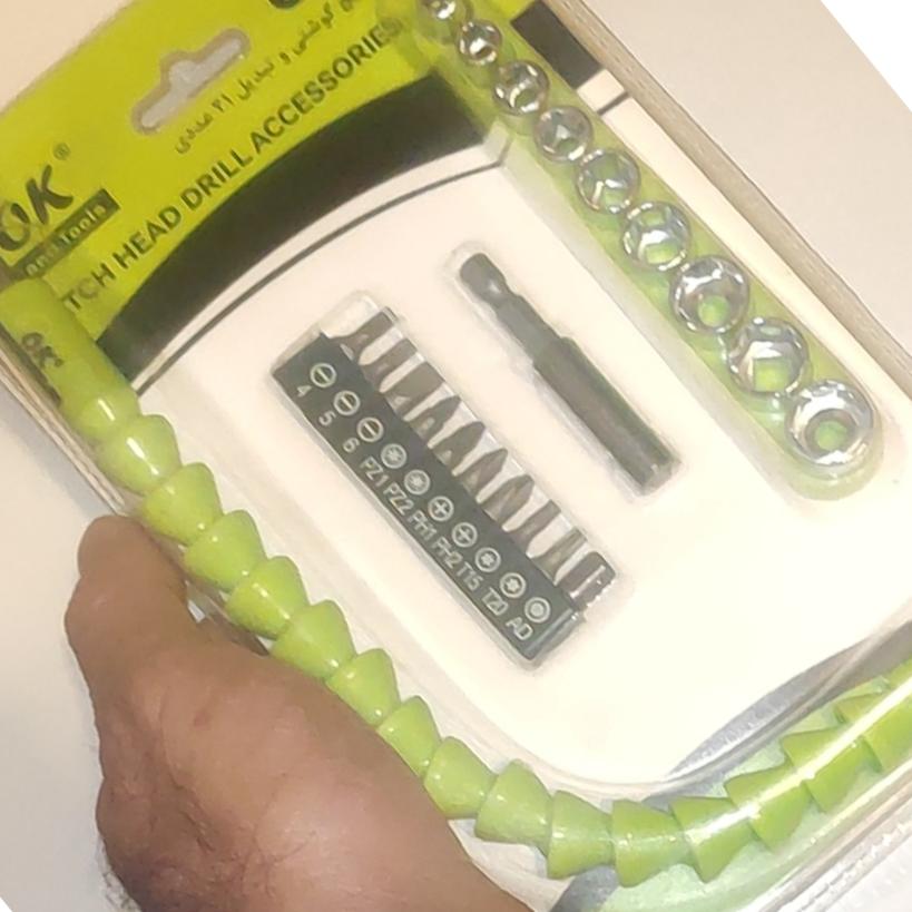 سری پیچ گوشتی شارژی ( 21 عددی ) آلیاژ CR-V