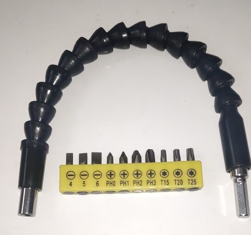 ست رابط و سری پیچ گوشتی شارژی ( با کیفیت)