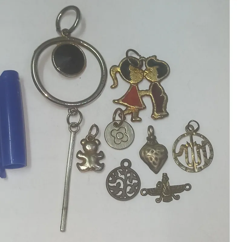 8 آویز کوچک و بزرگ مطابق تصویر کد 15
