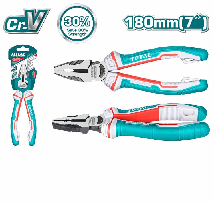 انبردست فوق صنعتی 7 اینچ توتال مدل THT210706S