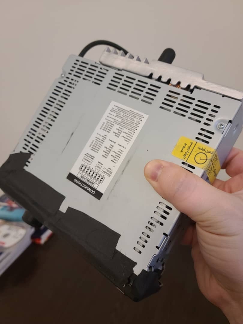 ضبط آلپاین بلوتوث دار