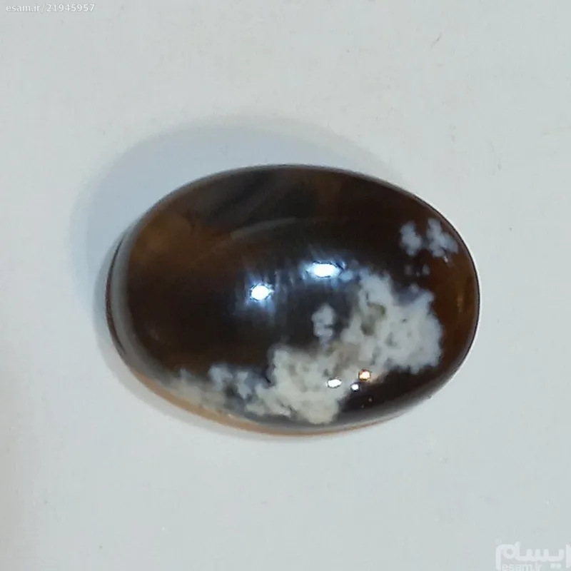 جزع شجر زیبا .معدنی تراش کارگاهی .کاملا طبیعی