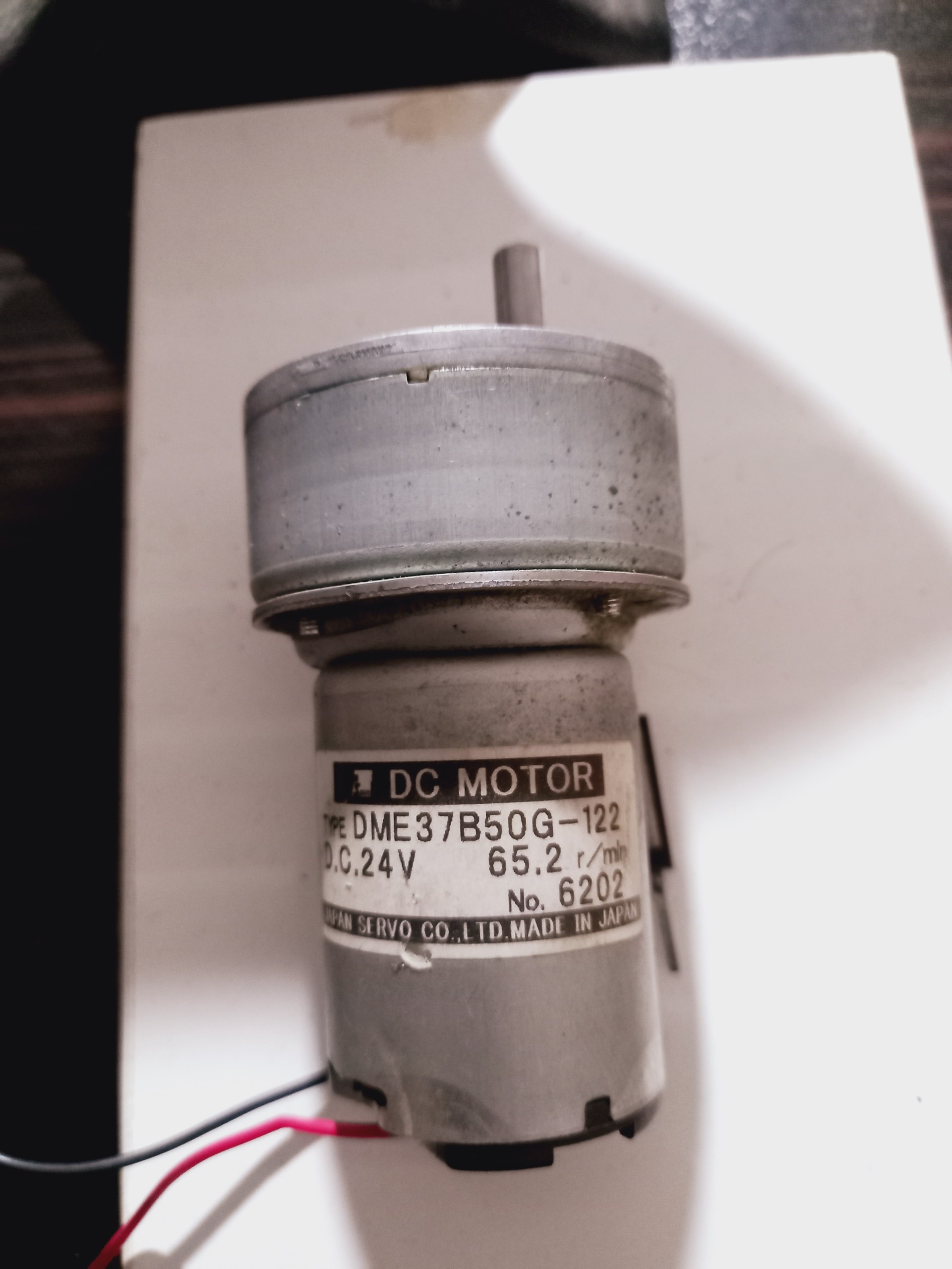 موتور DC گیربکسی