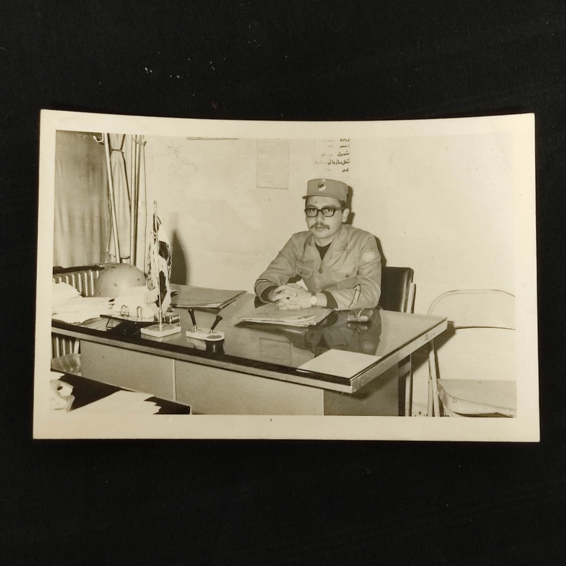 عکس قدیمی سرباز ارتش سال 1352 لشکرک