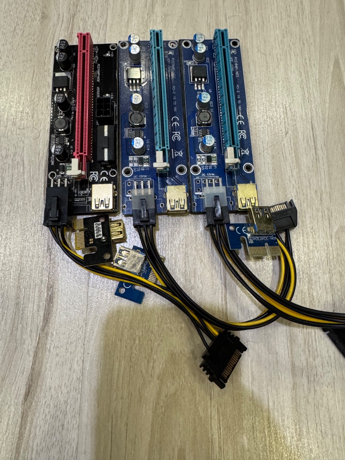 رایزر کارت گرافیک تبدیل PCI EXPRESS 1X به 16X