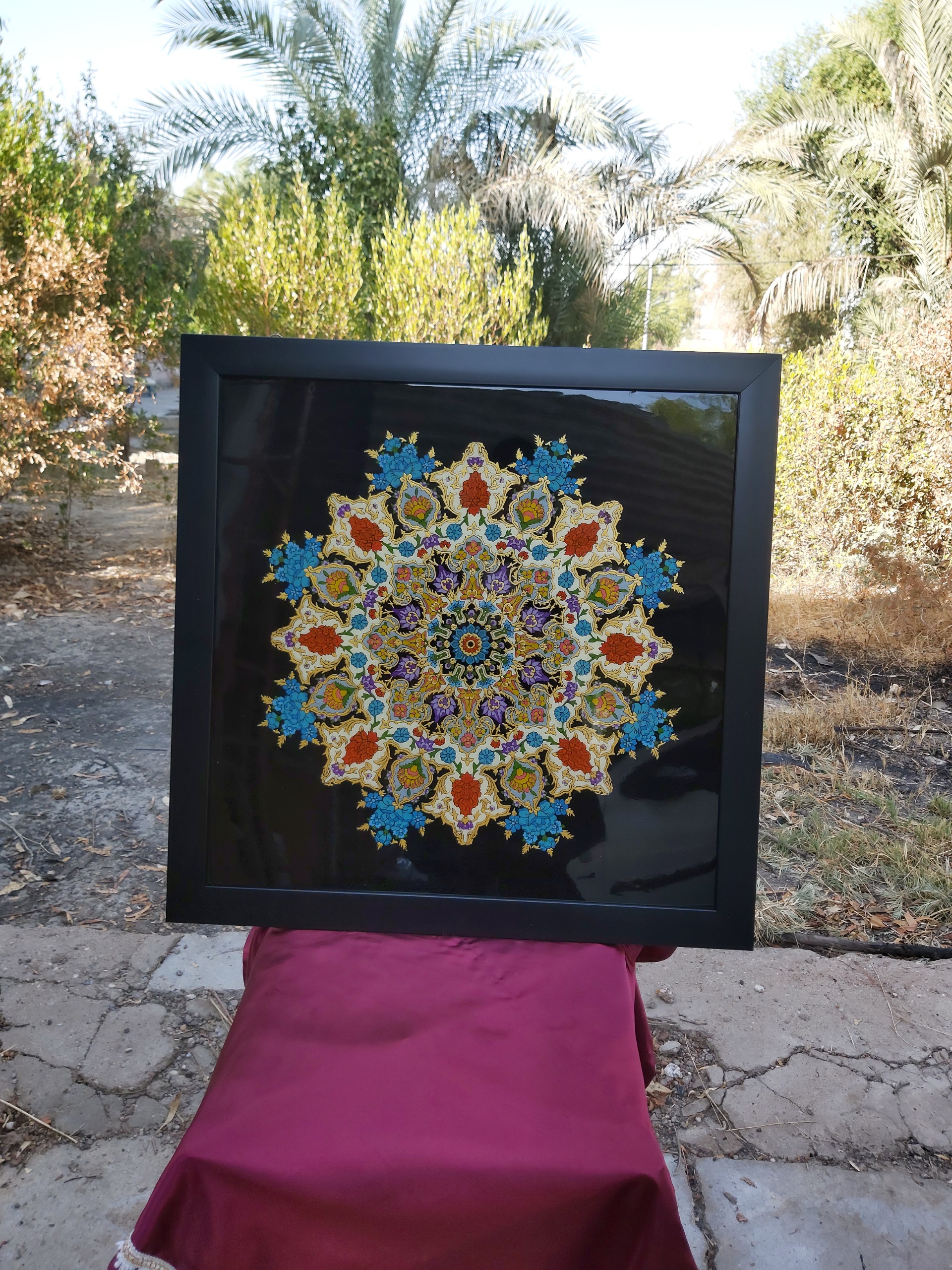 تابلو طلای نگارین
