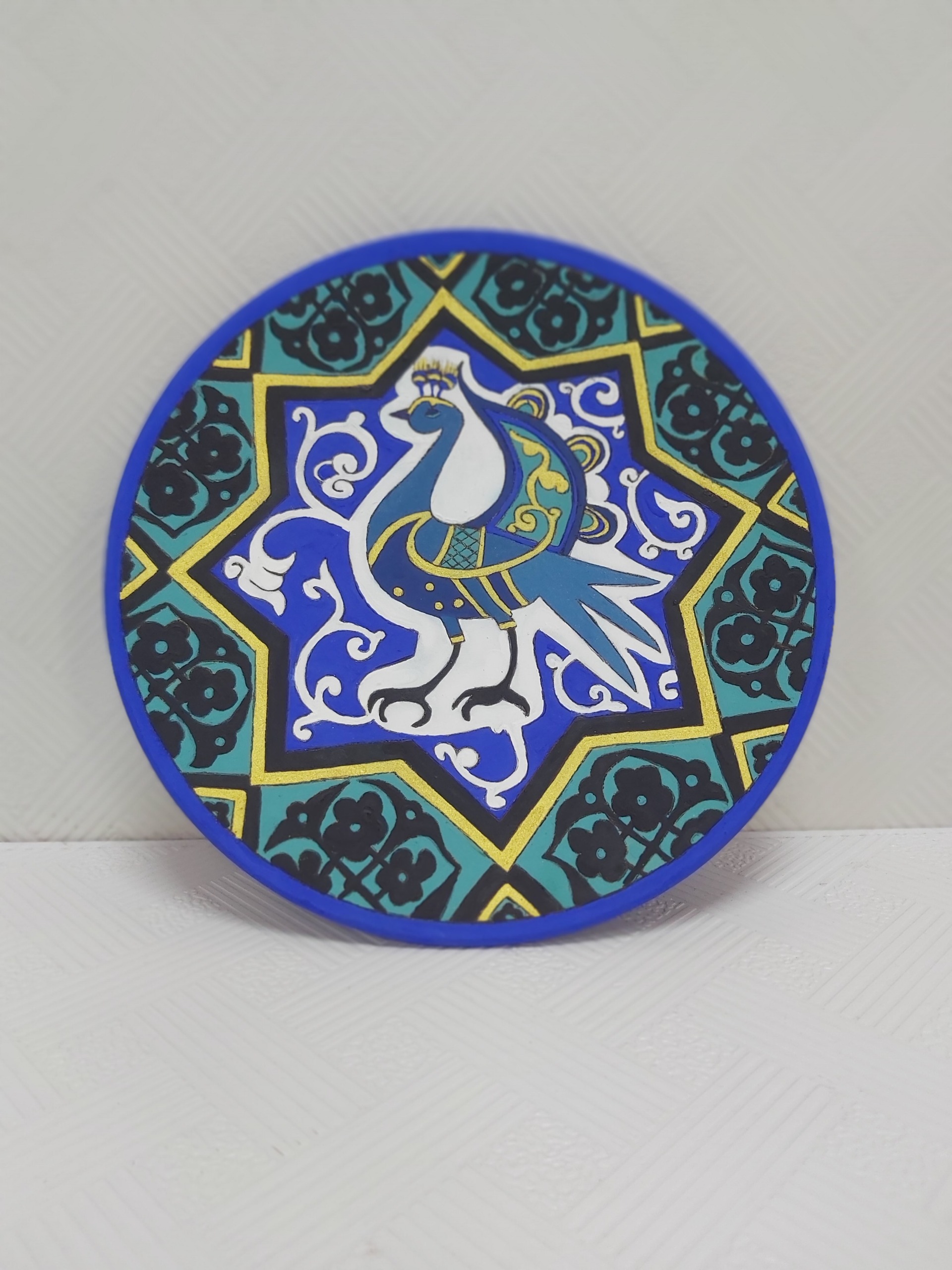 دیوارکوب طاووس ایرانی