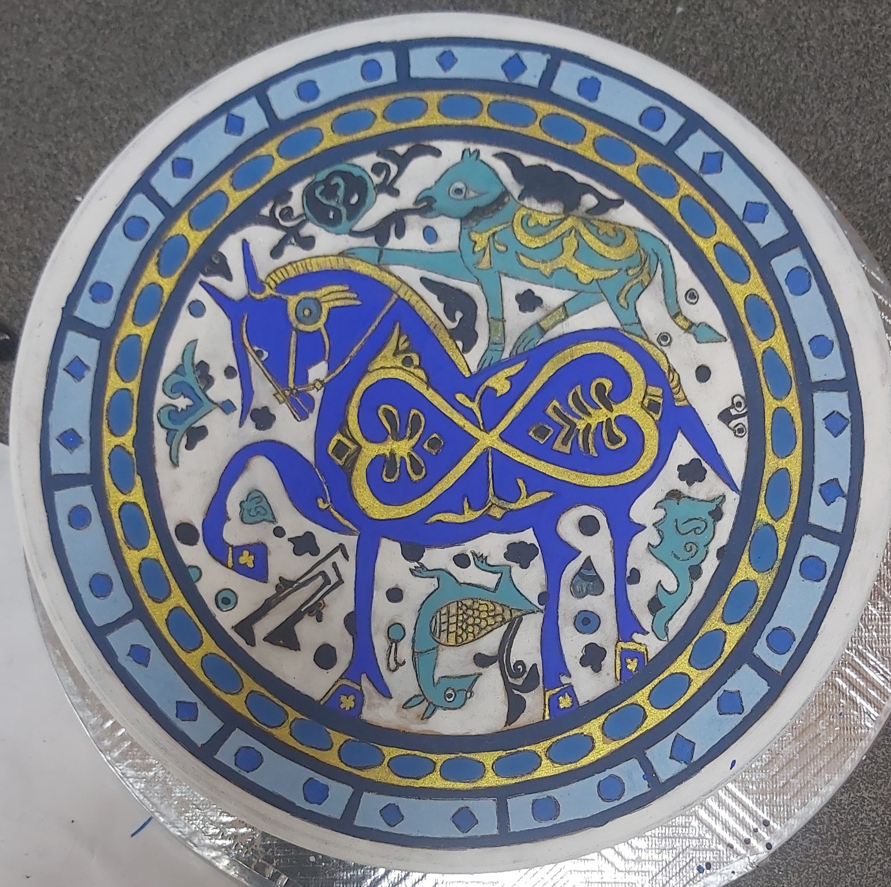 دیوارکوب اسب ایرانی