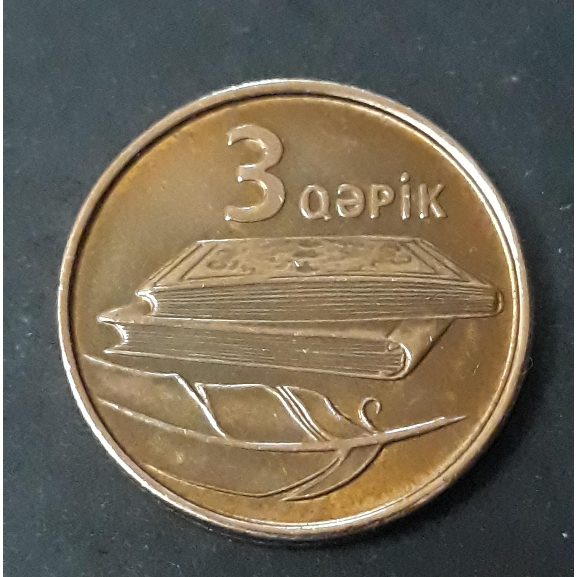 سکه آذربایجان 3قپیک