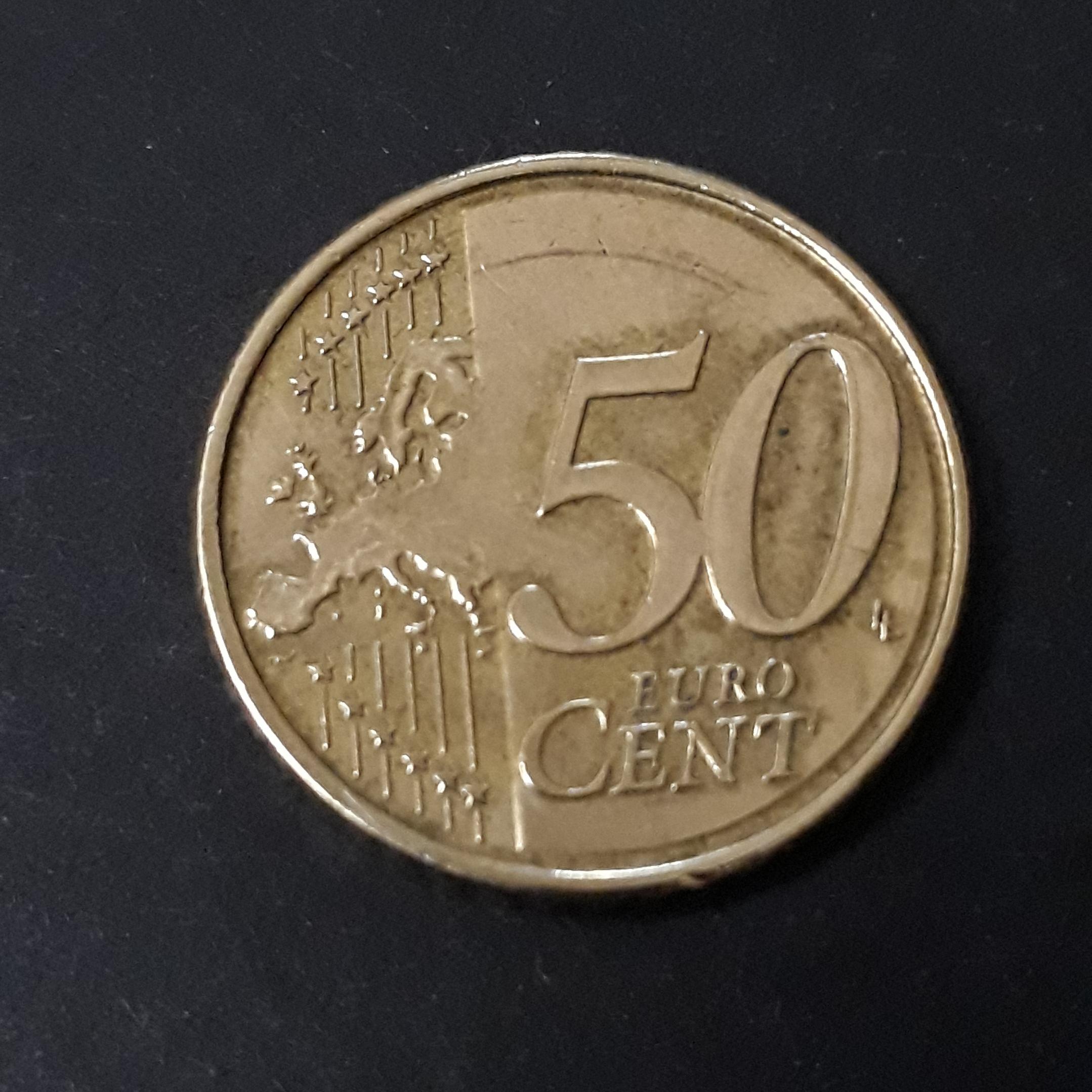 سکه بلژیک 50 یورو سنت