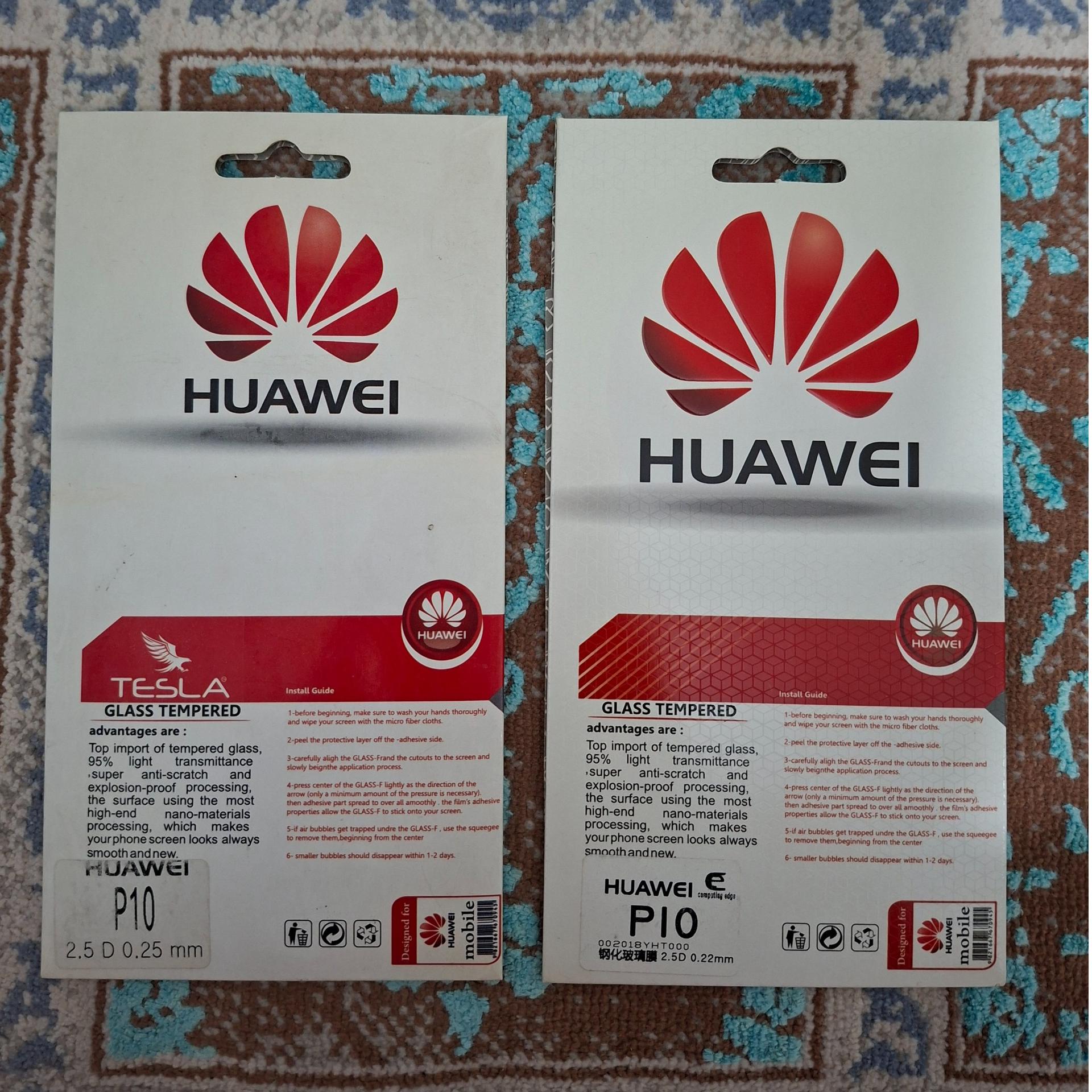 2 عدد گلس صفحه نمایش هواوی P10