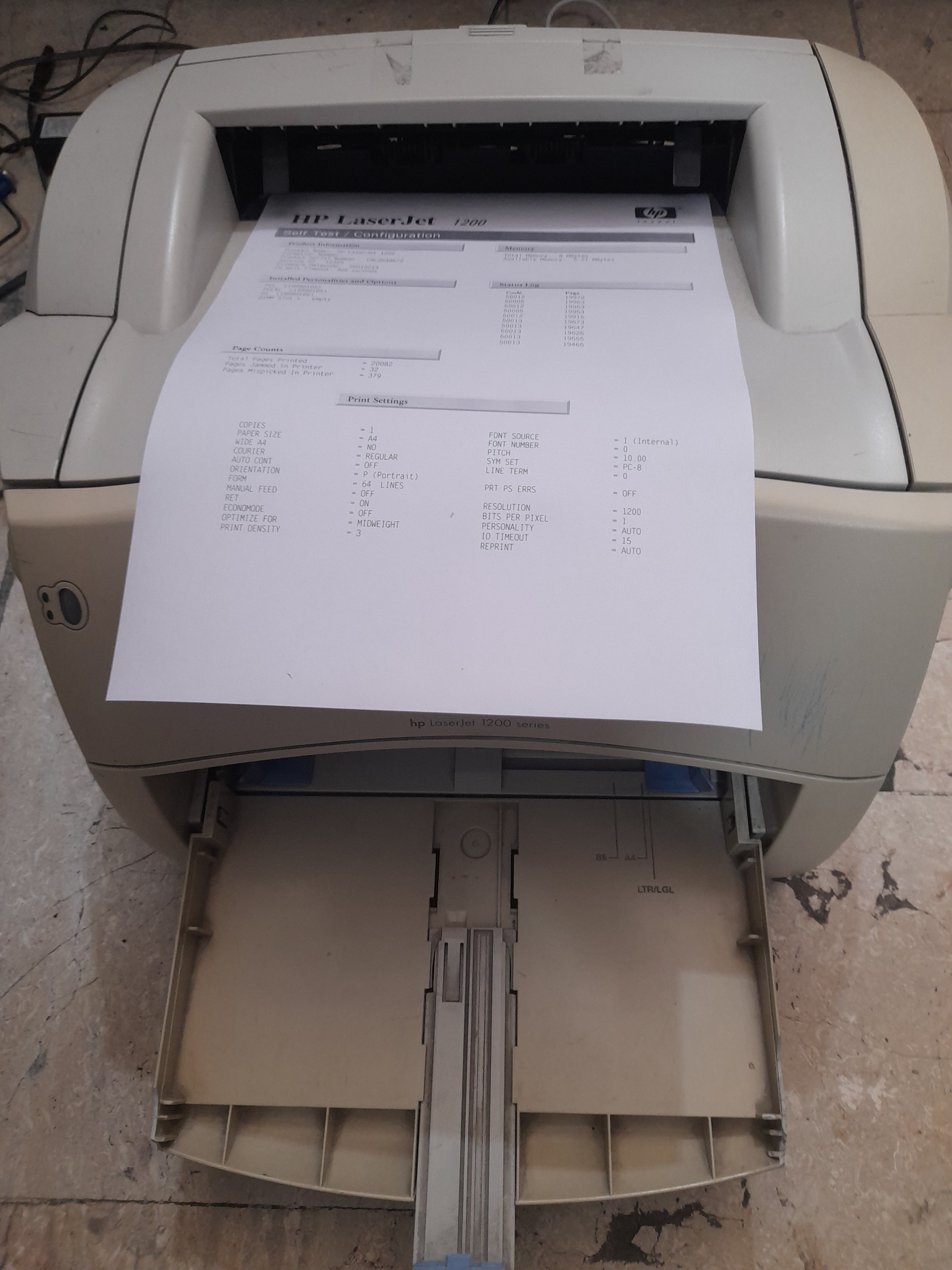 پرینتر hp 1200
